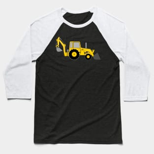 Backhoe Baseball T-Shirt